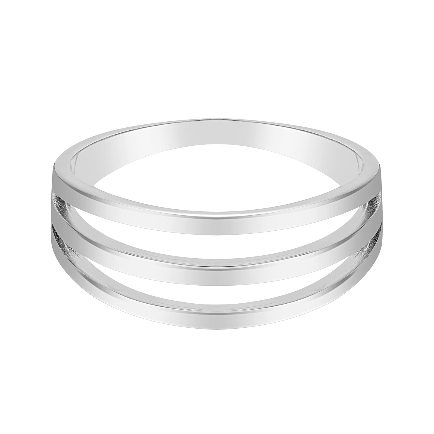 Sterling Silver Triple Band Ring