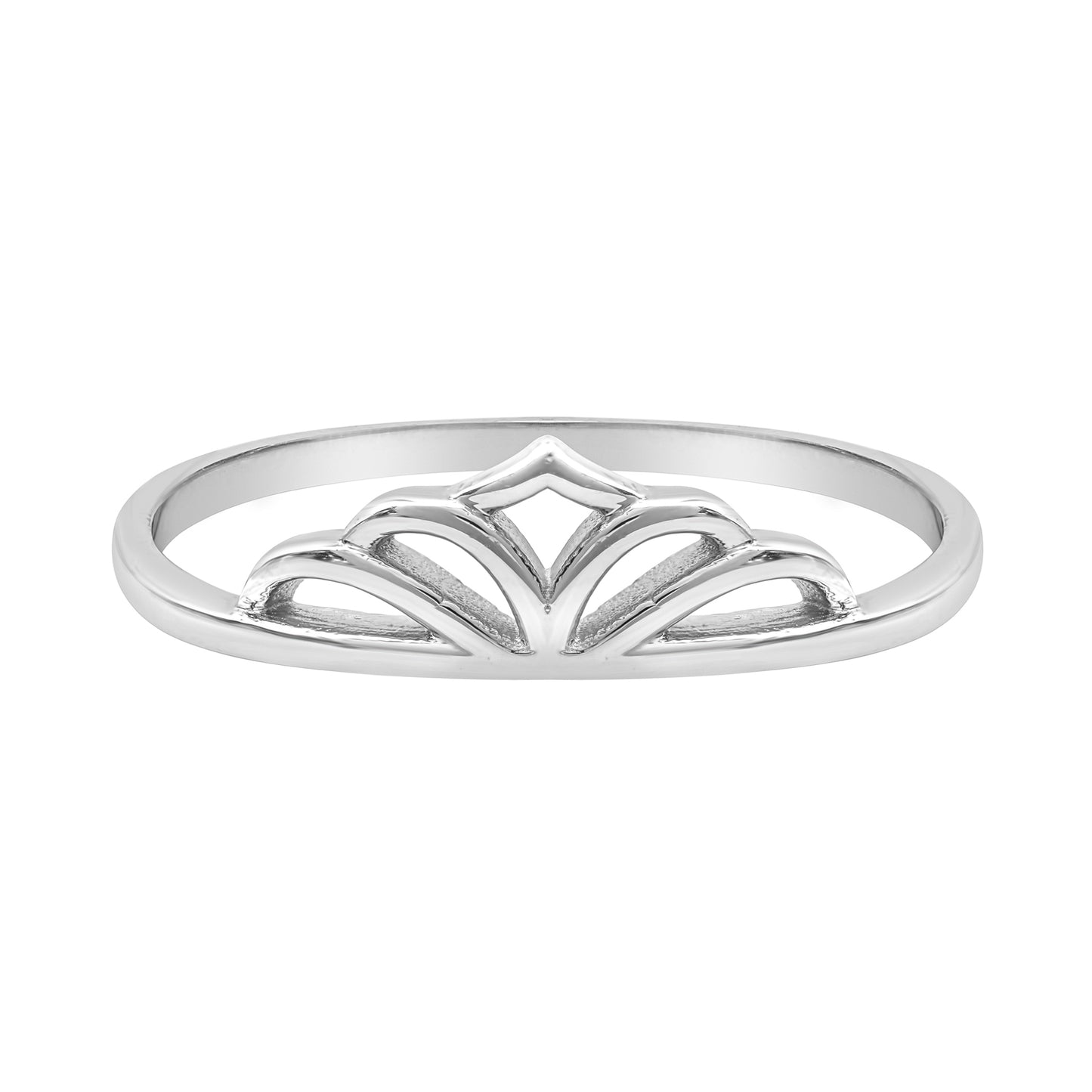 Sterling Silver Tiara Ring