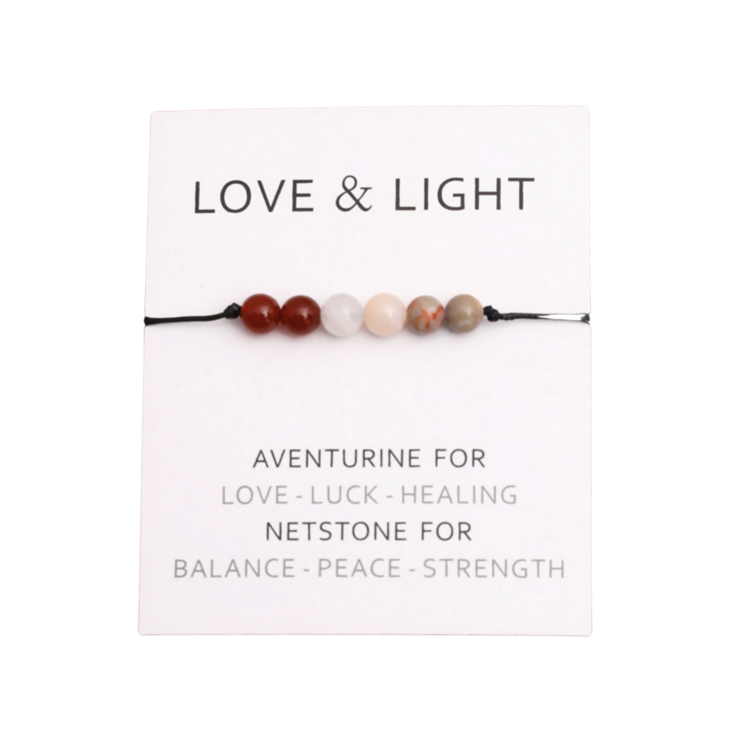 Natural Stone Adjustable Bracelet