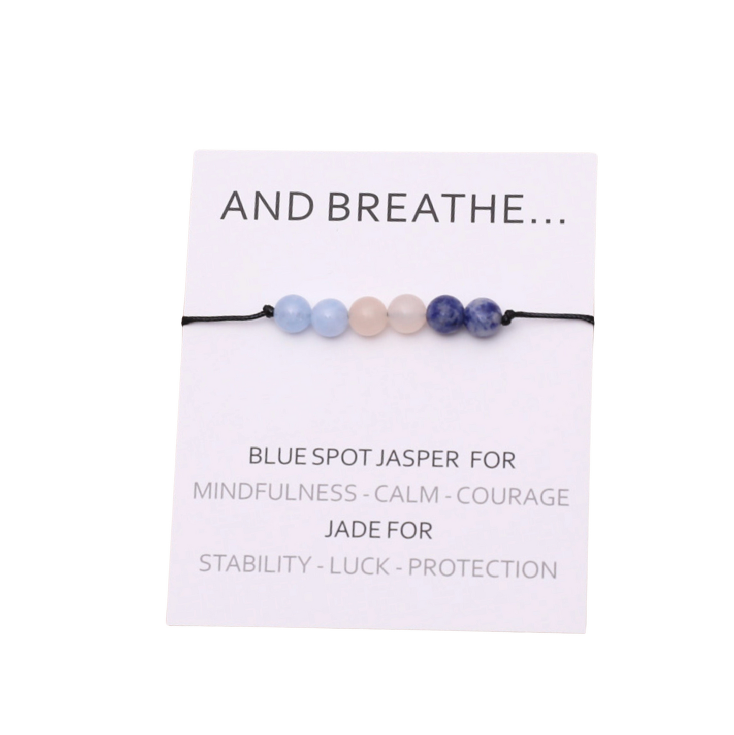 Natural Stone Adjustable Bracelet