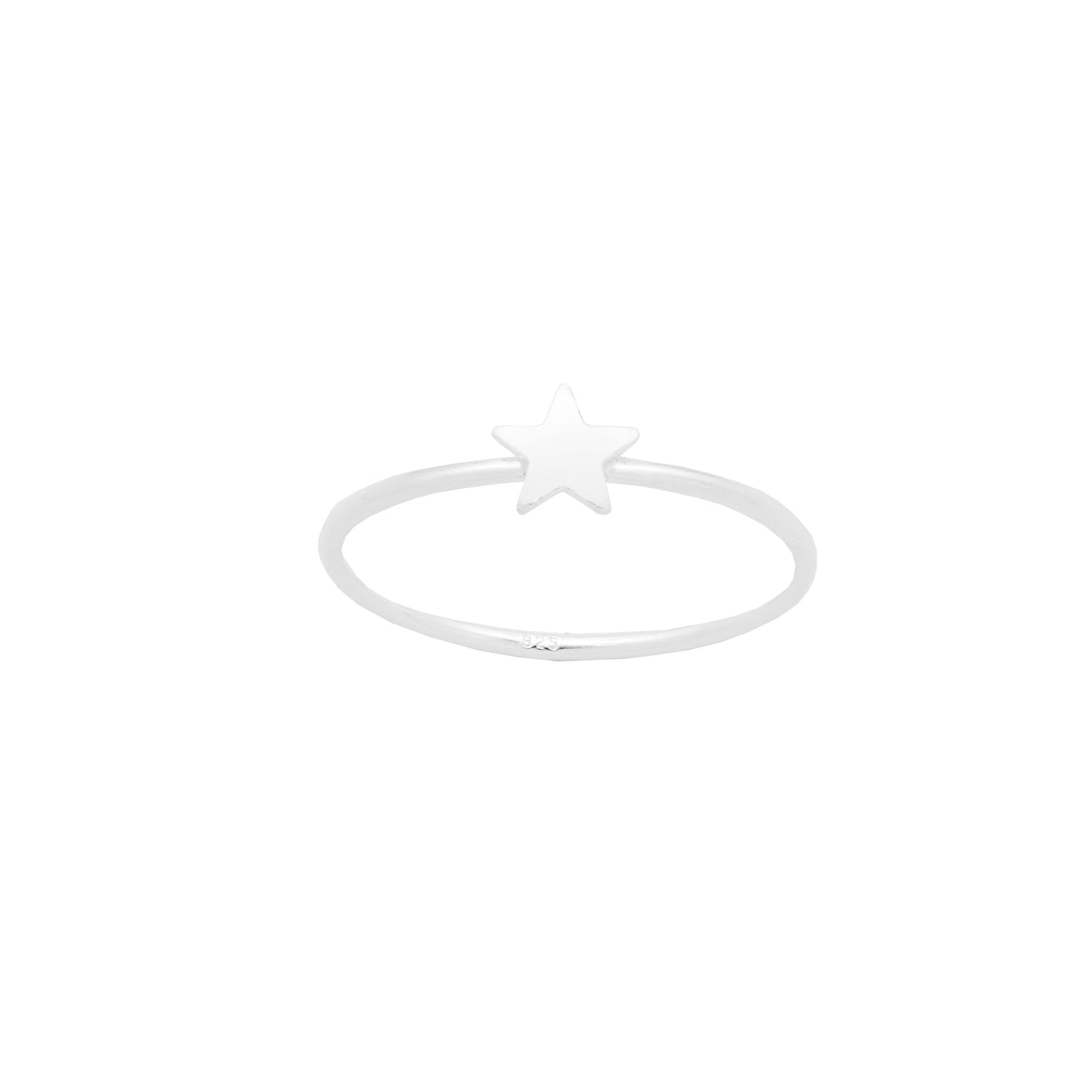 Sterling Silver Star Ring