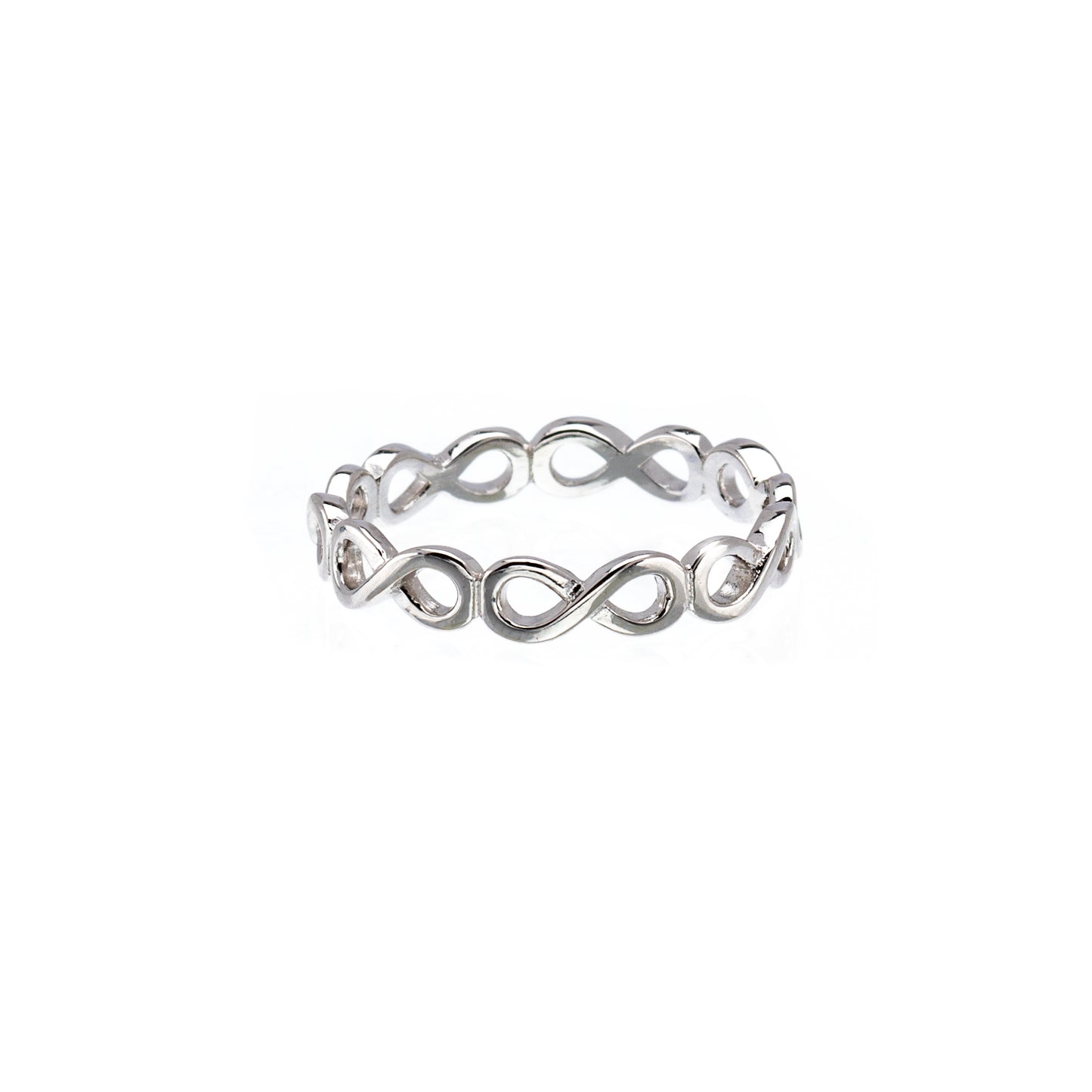 Sterling Silver Infinity Band Ring