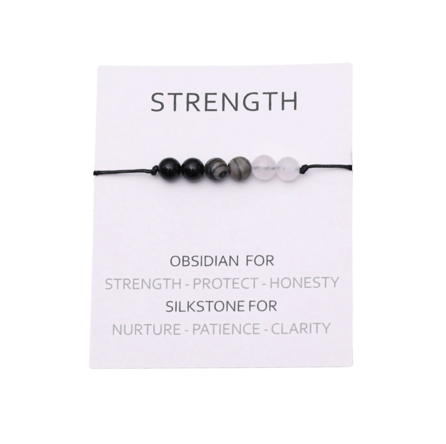 Natural Stone Adjustable Bracelet