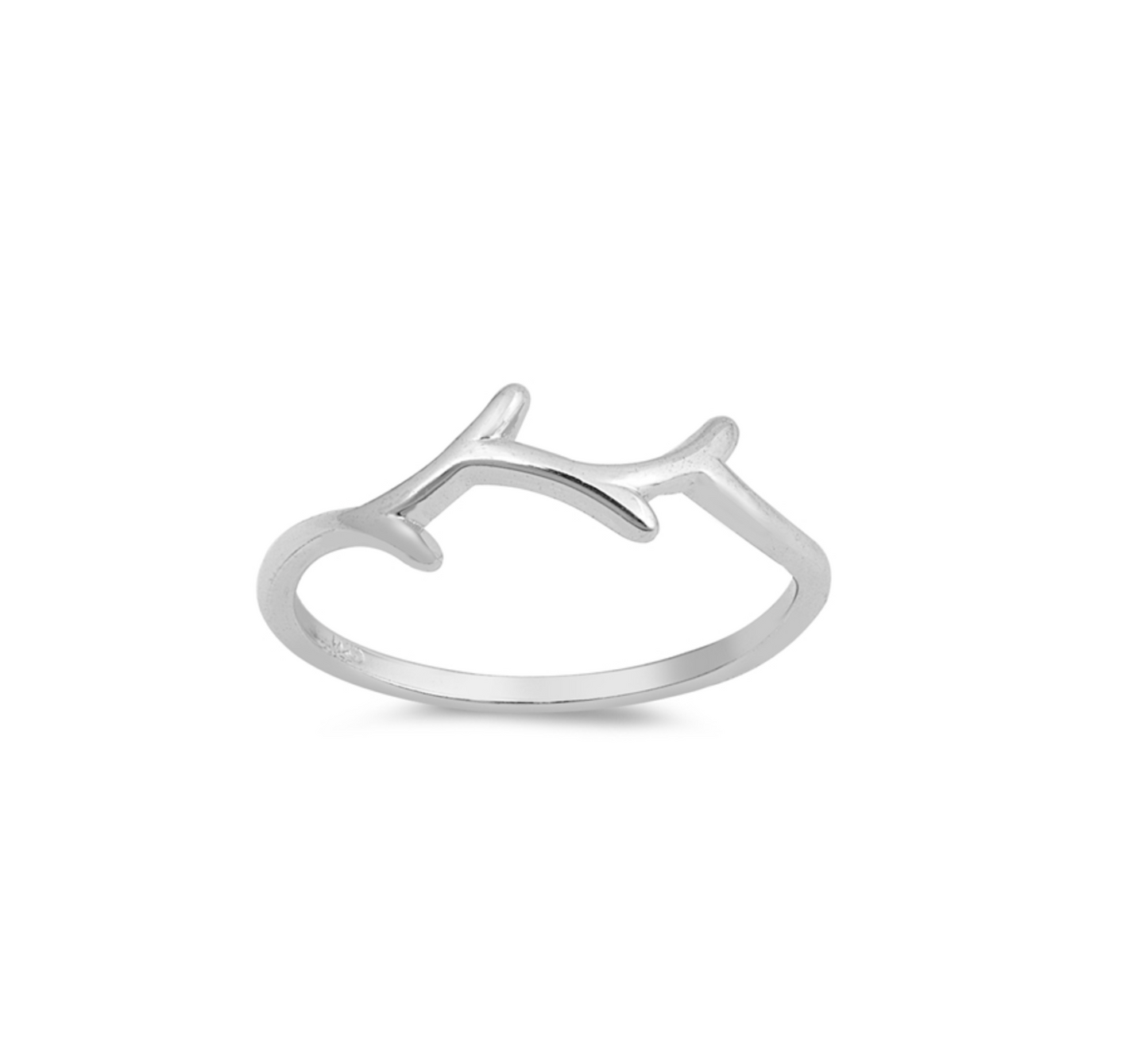 Sterling Silver Tree Branch Ring (91019-2)