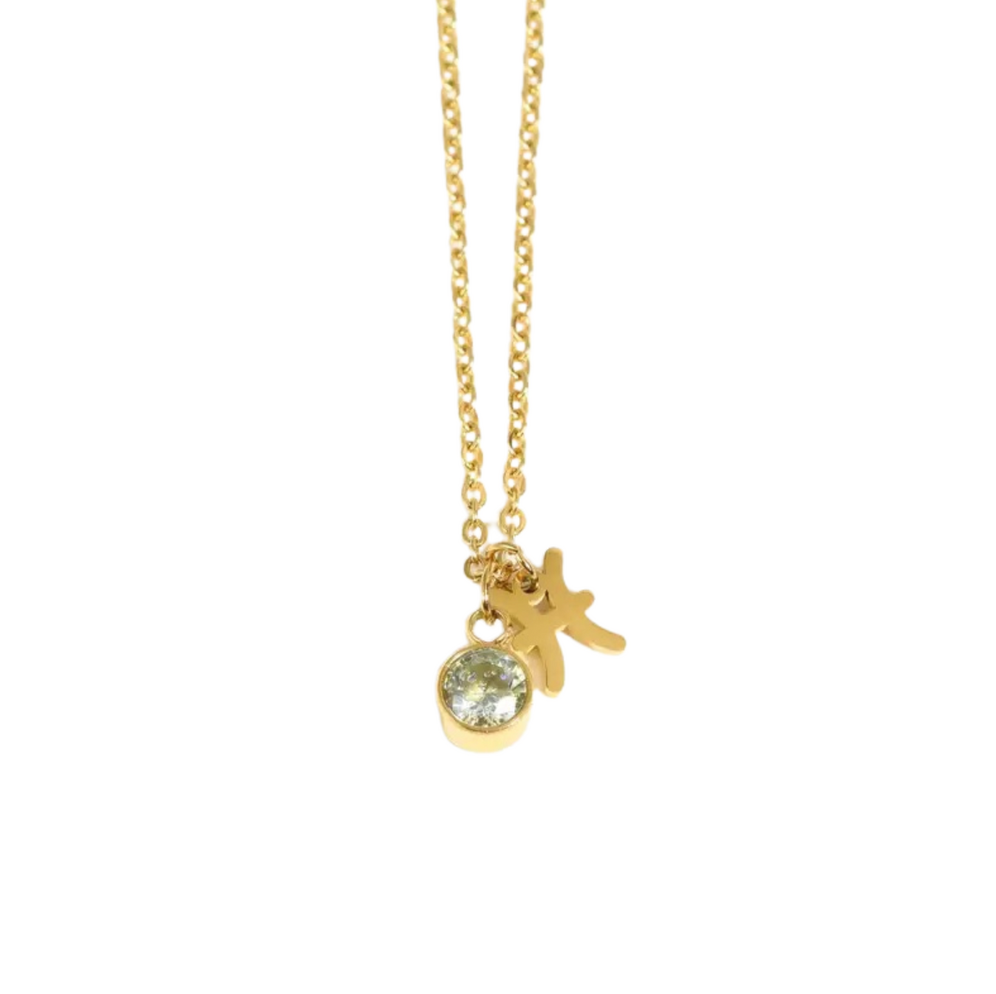 Birthstone & Zodiac Charm Pendant Necklace