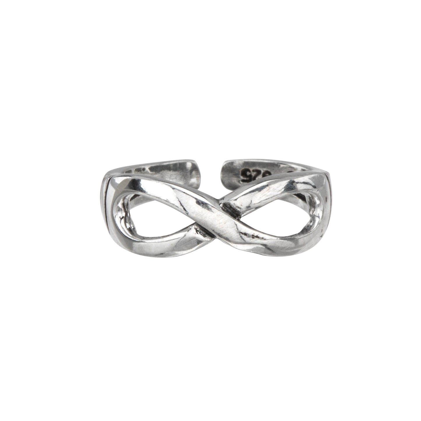 Sterling Silver Infinity Sign Toe Ring