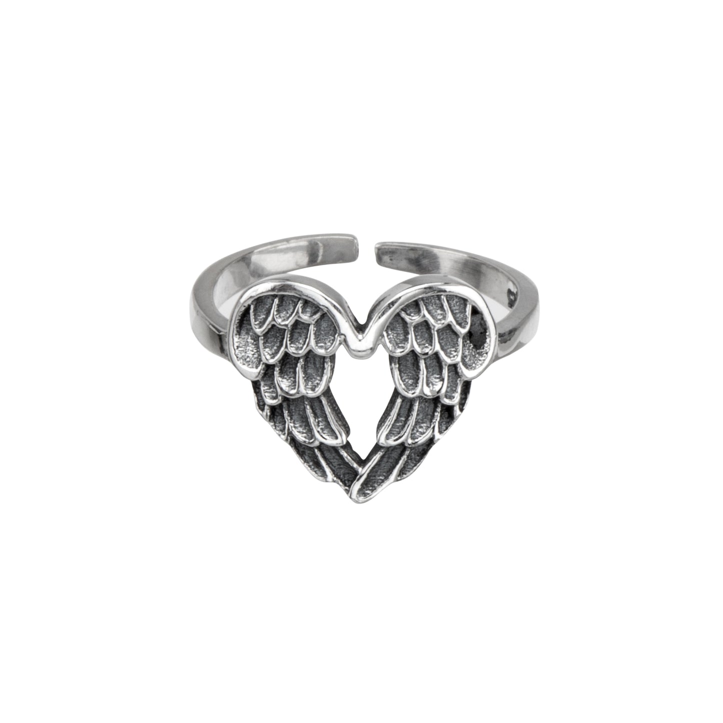 Sterling Silver Angel Wings Toe Ring