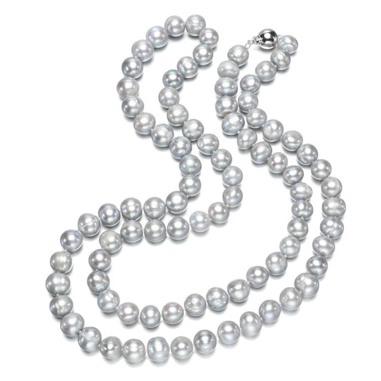 Light Gray Freshwater Pearl Necklace