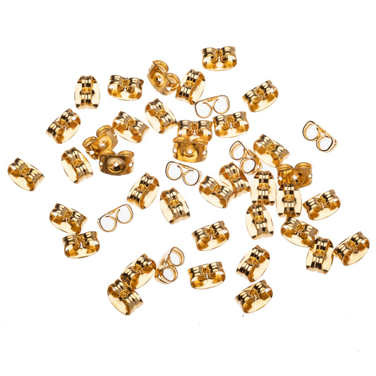 Goldtone Earring Backings