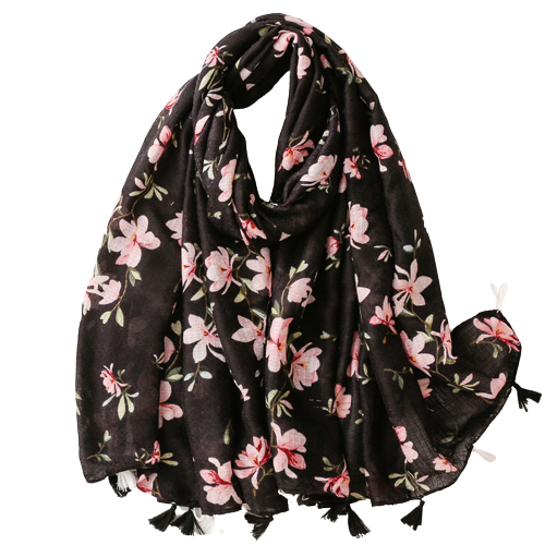 Pink Lily Scarf