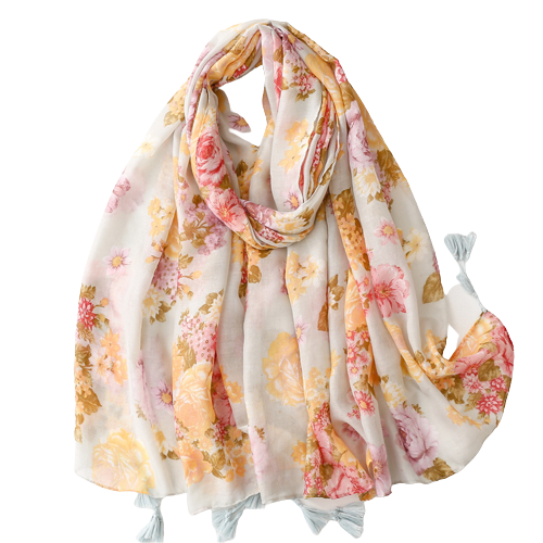 Pastel Rose Scarf