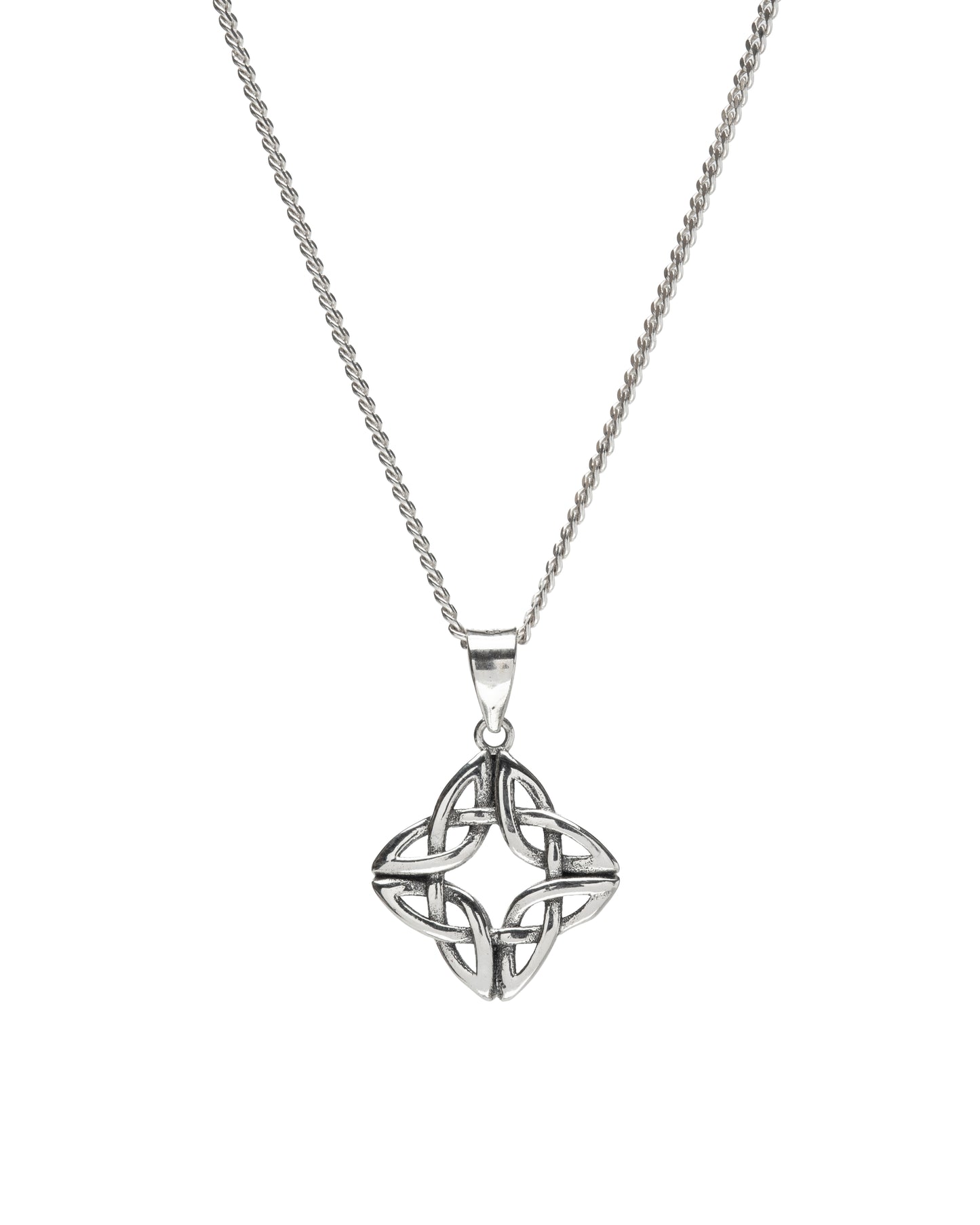 Sterling Silver Celtic Pendant Necklace