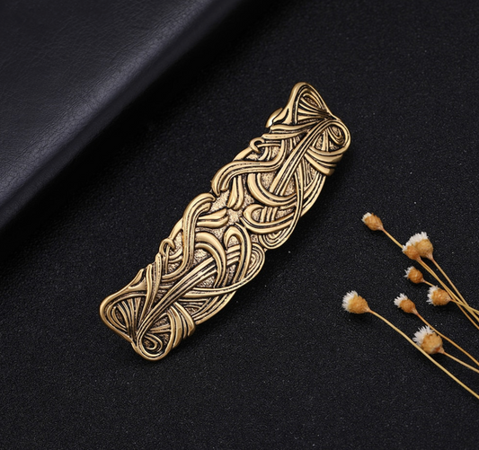 Goldtone Celtic Hair Barrette