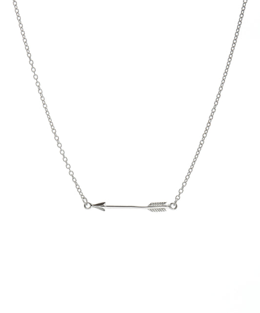 Sterling Silver Arrow Pendant Necklace