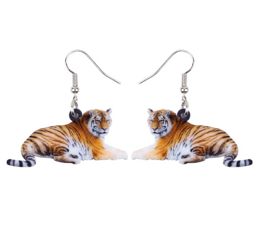 Tiger Drop Earrings