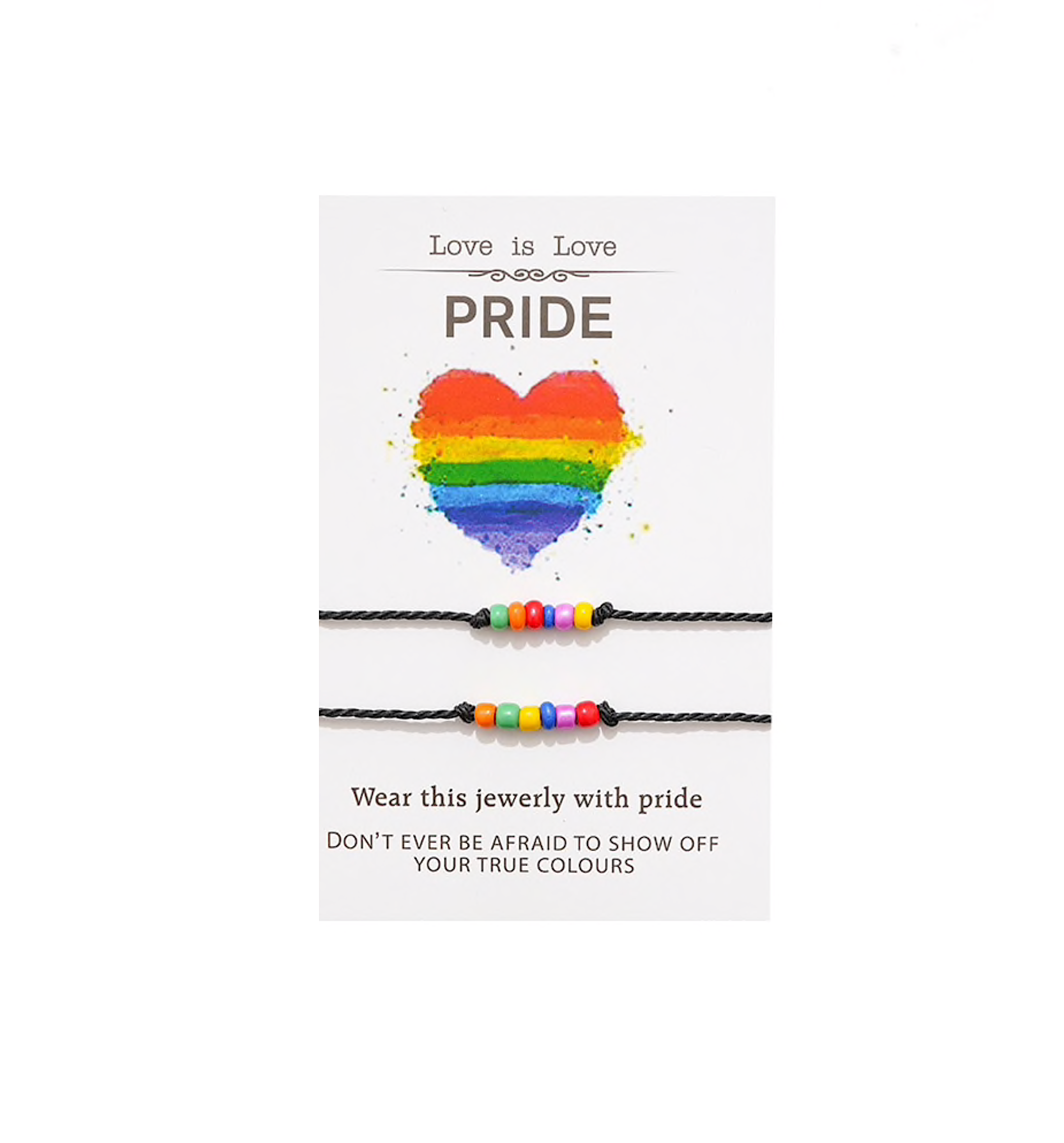 Pride Beaded Bracelet Set